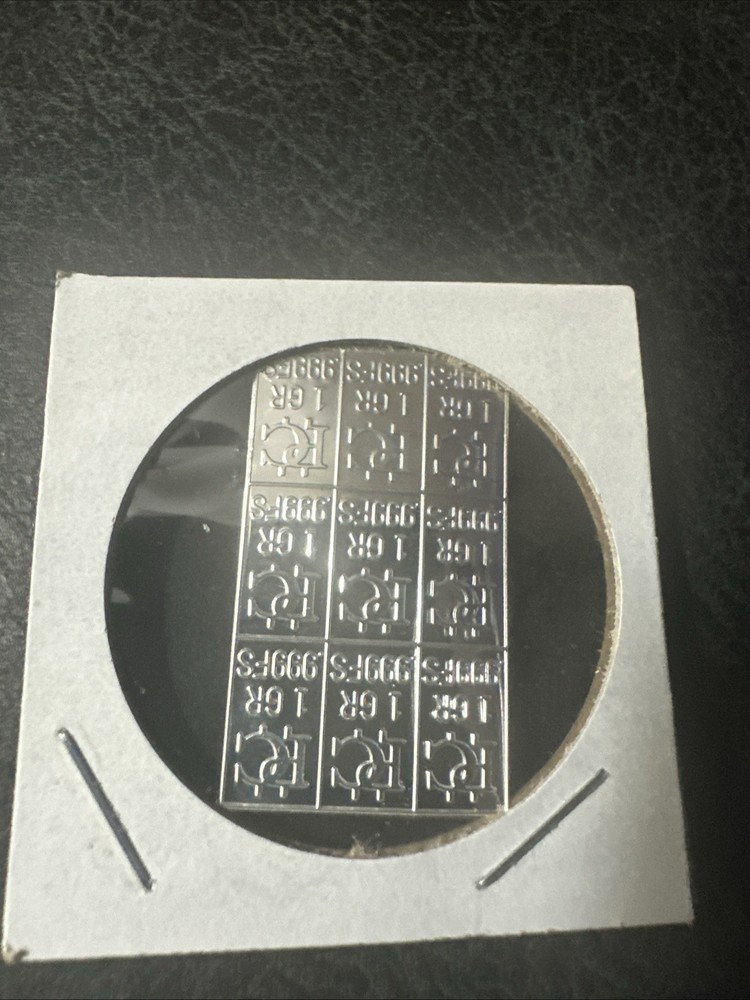 Silver Grain (9) Detachable Bars .999