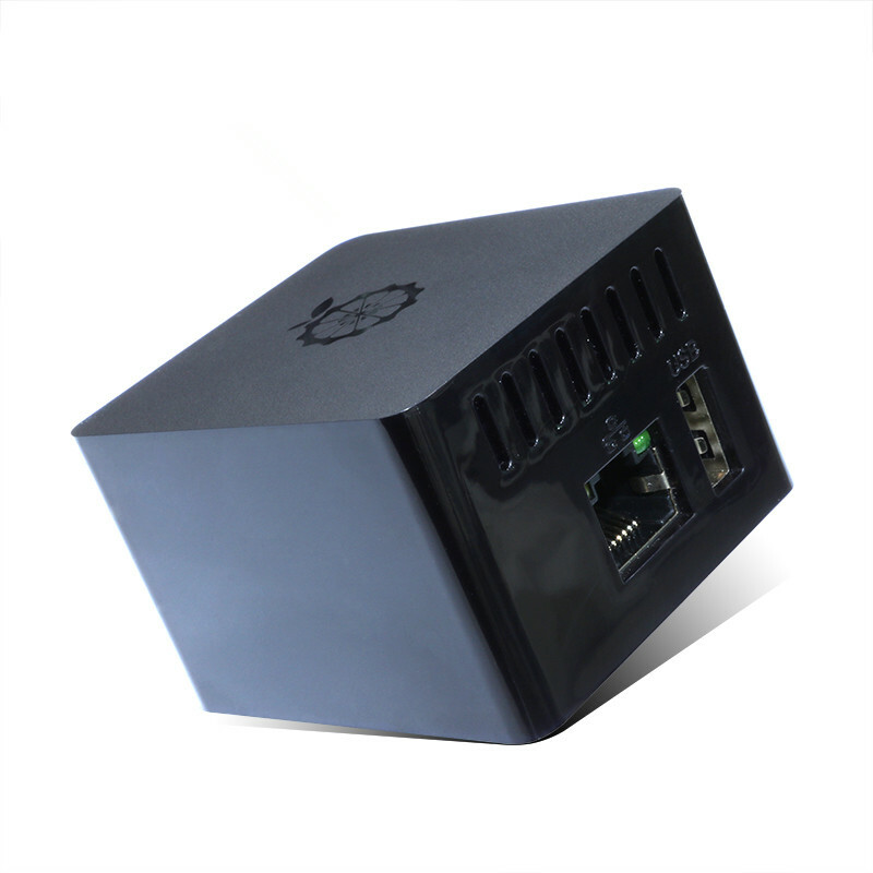 ABS Plastics Shell Cooling Case for Orange Pi Zero and Expansion Board Black