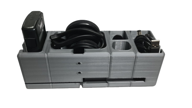 Xp Deus II Organiser Box With Coil Wall Holder