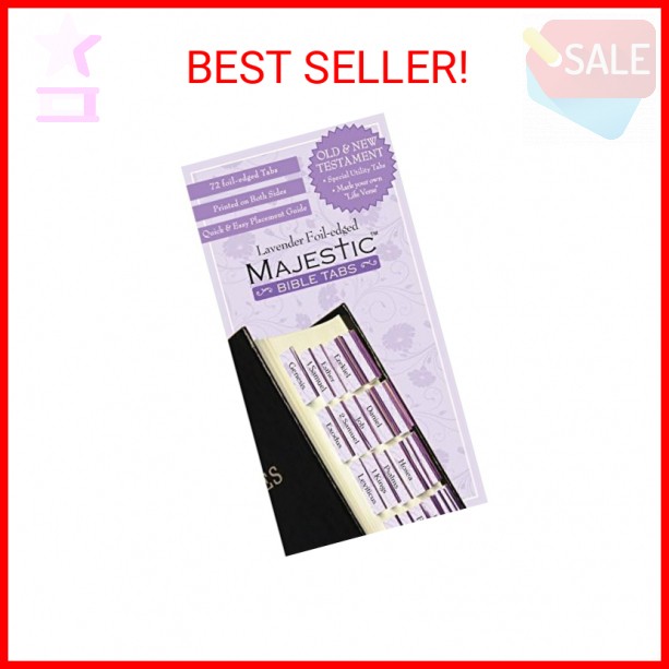 Majestic Bible Tabs Lavender