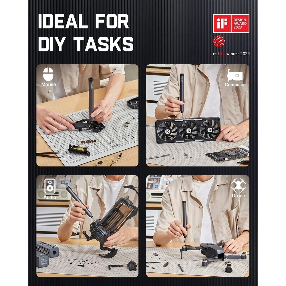 Fanttik E1 Max Precision Electric Screwdriver 50-in-1 Set