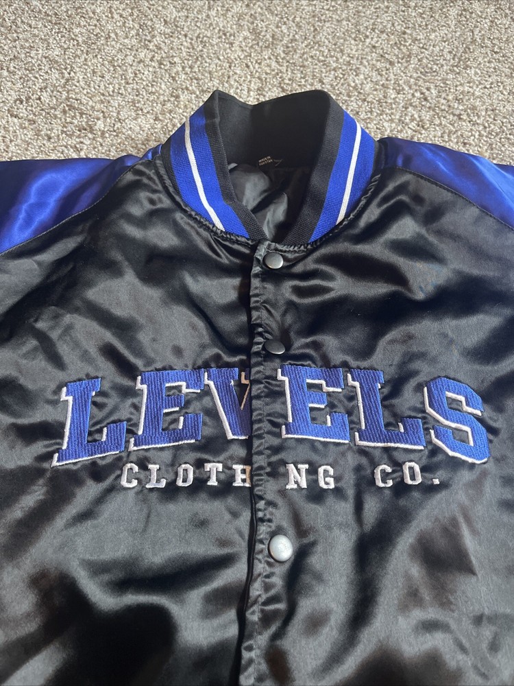 Levels Clothing Co Mens Bomber Jacket size Medium