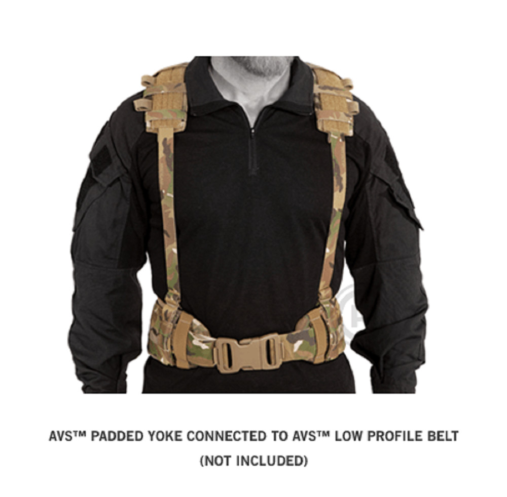 Crye Precision - AVS Padded Yoke - Black