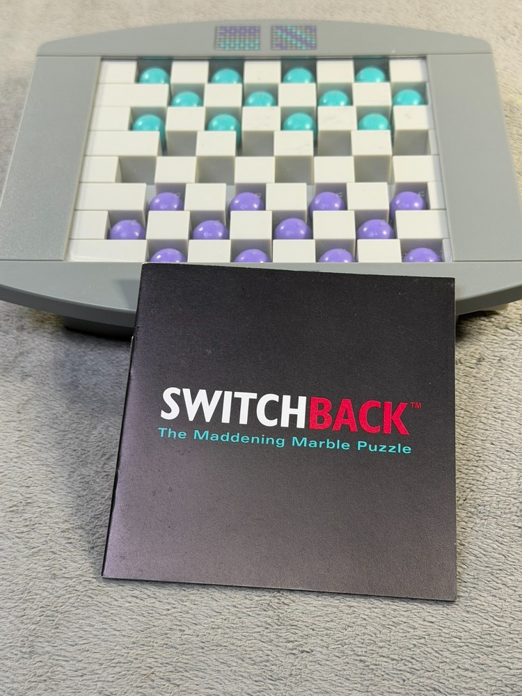 Switchback Marble Puzzle Binary Arts 1993 Complete w Box Brain Teaser