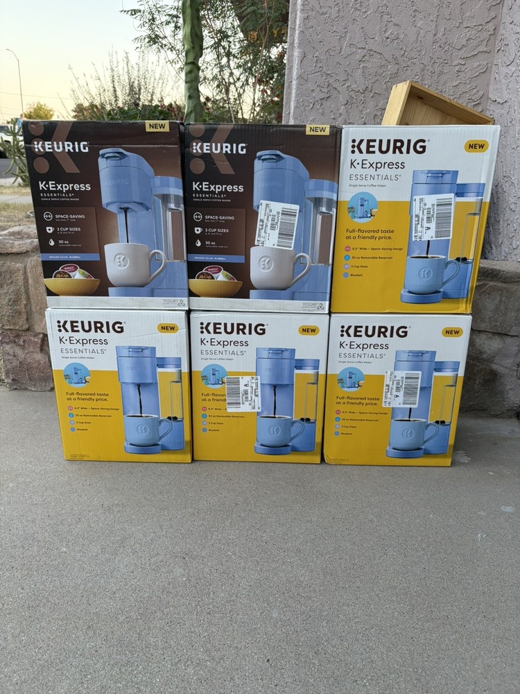 Keurig K-Express Essentials Bluebell Single-Serve K-Cup Pod. (READ DESCRIPTION)