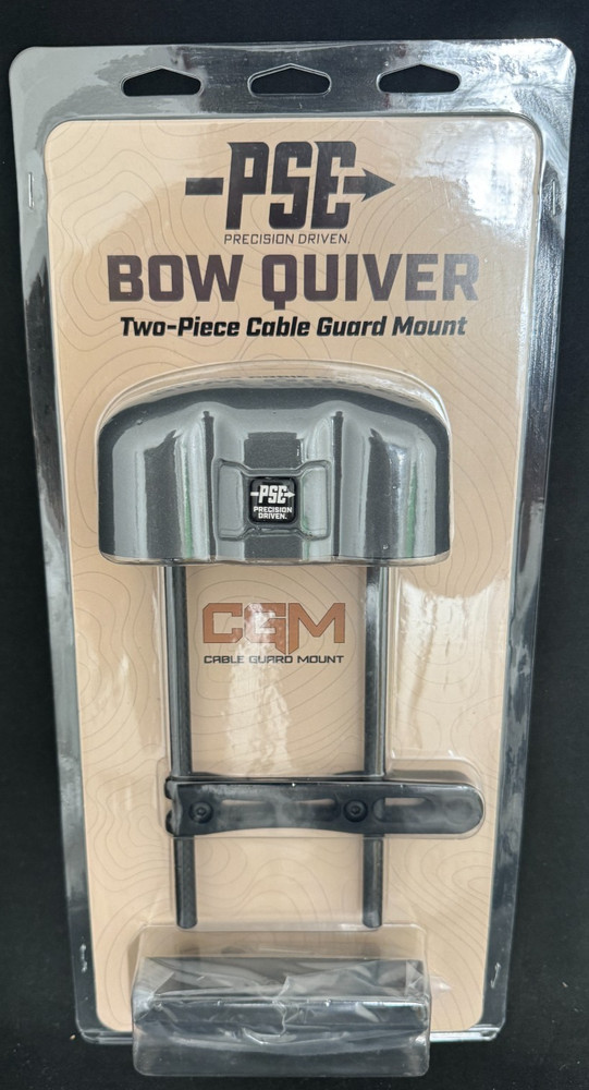 PSE 2-Piece Bow Quiver Charcoal New