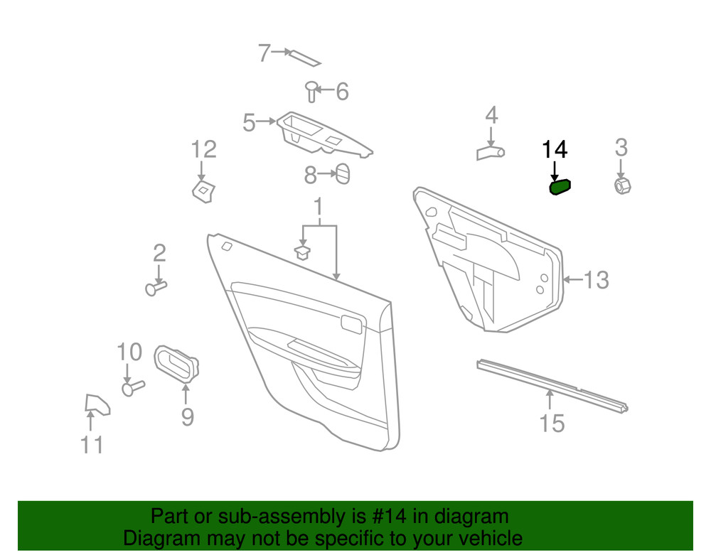 Genuine GM Multi-Purpose Nut 20626956