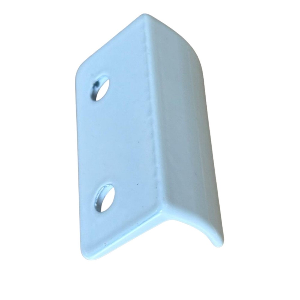 Window Sash Lift | Double Hung Handle | Pull Tab | 43 x20mm | 2 pack White