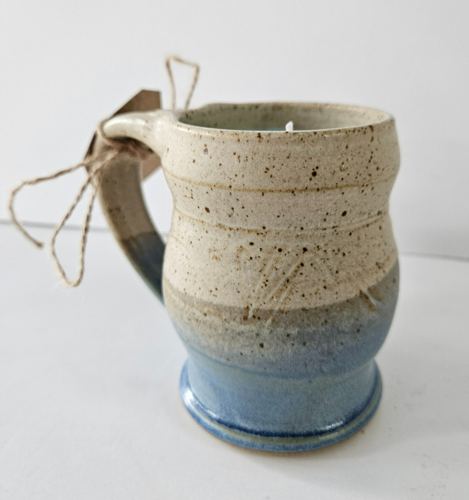Stoneware Handmade Studio Art Candle