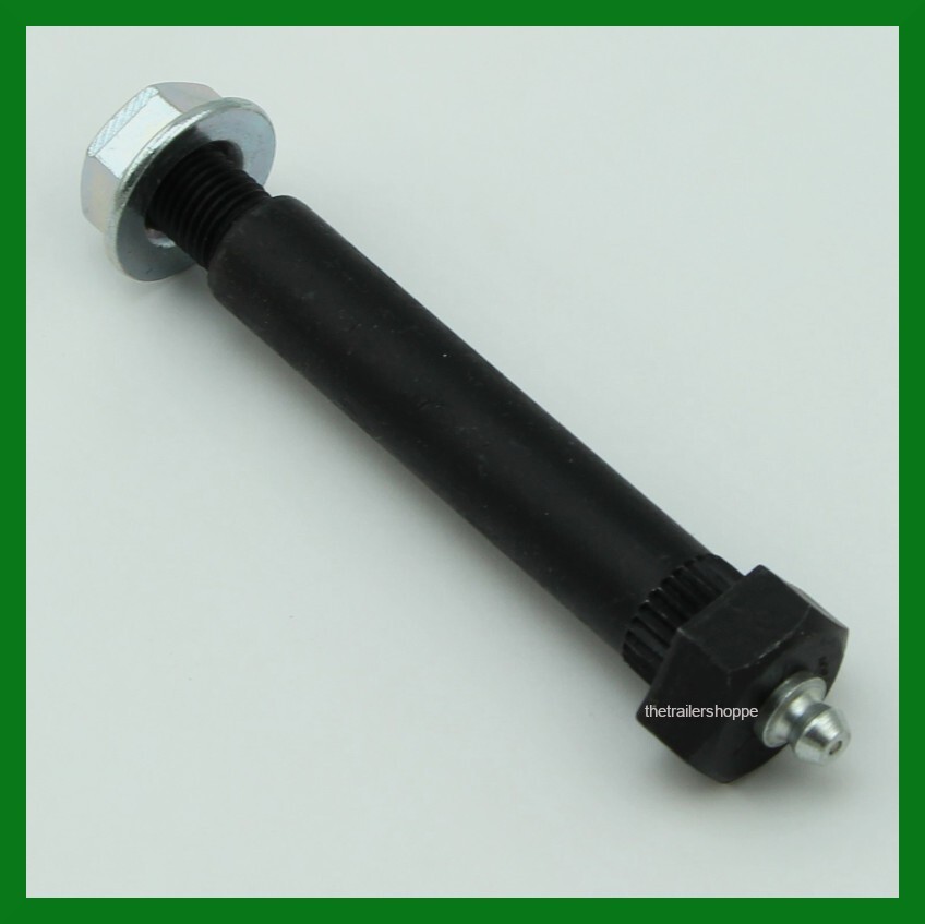 Trailer Spring Shackle Bolt with Grease Zerk & Nut 9/16" X 3-1/2" Long 4 Pc. Set