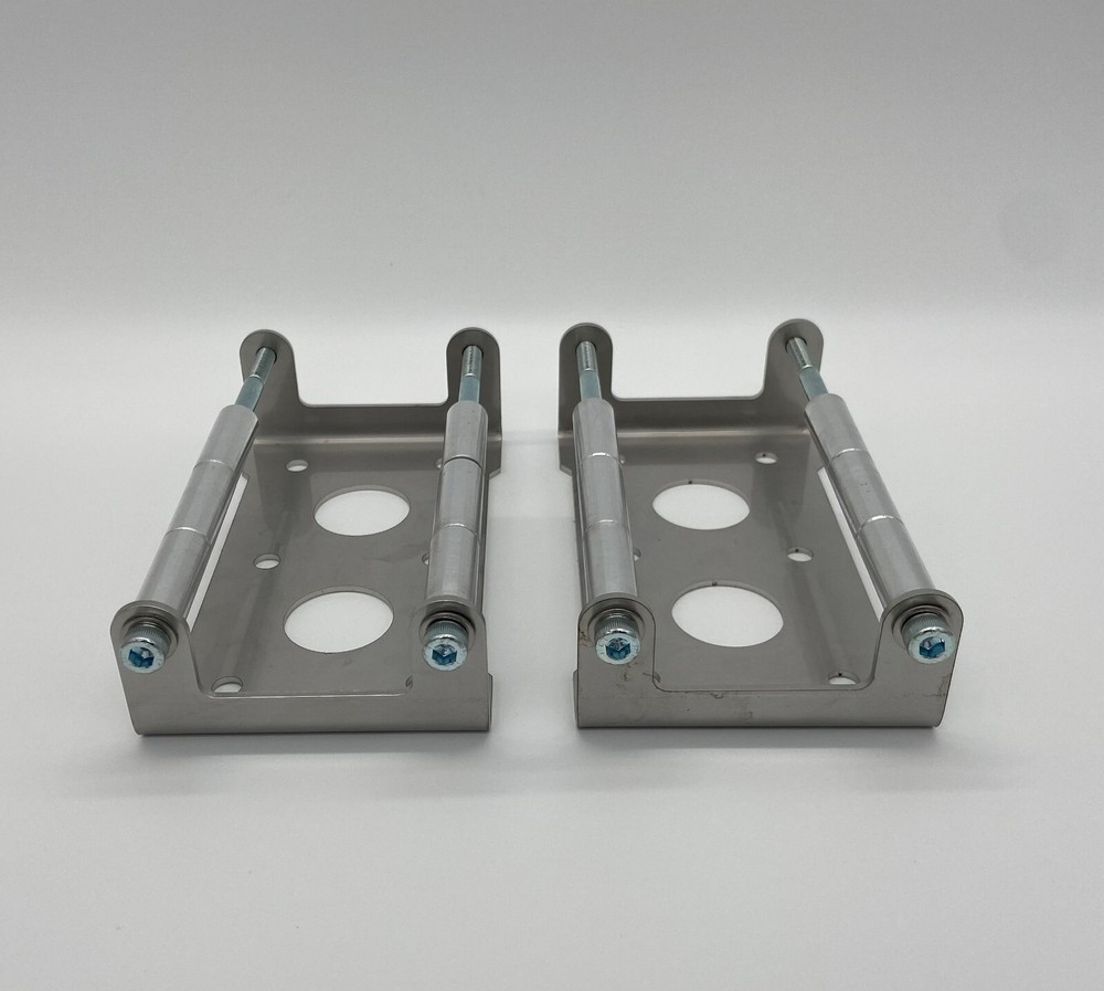 LS1 Coil Relocation brackets Raw Stainless