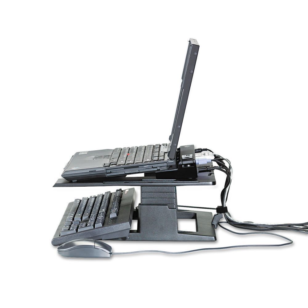 3M Ergonomic Notebook Riser LX500 - Black