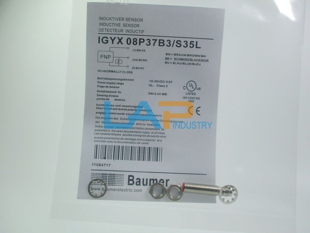 1Pcs New Proximity switch sensor IGYX 08P37B3/S35L