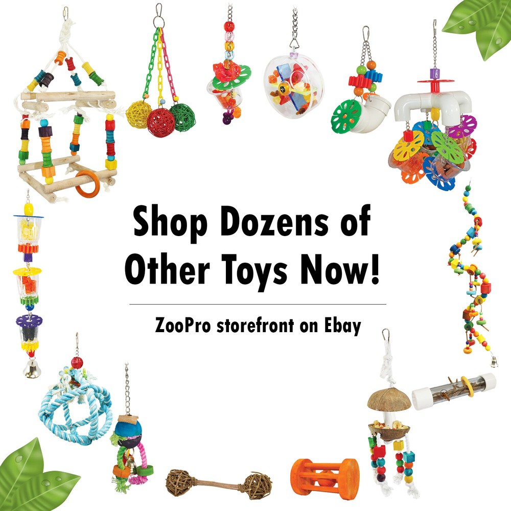 Rainbow Accessory Bundle - Toys / Cage Accessory - Sugar Glider, Squirrel, Degu