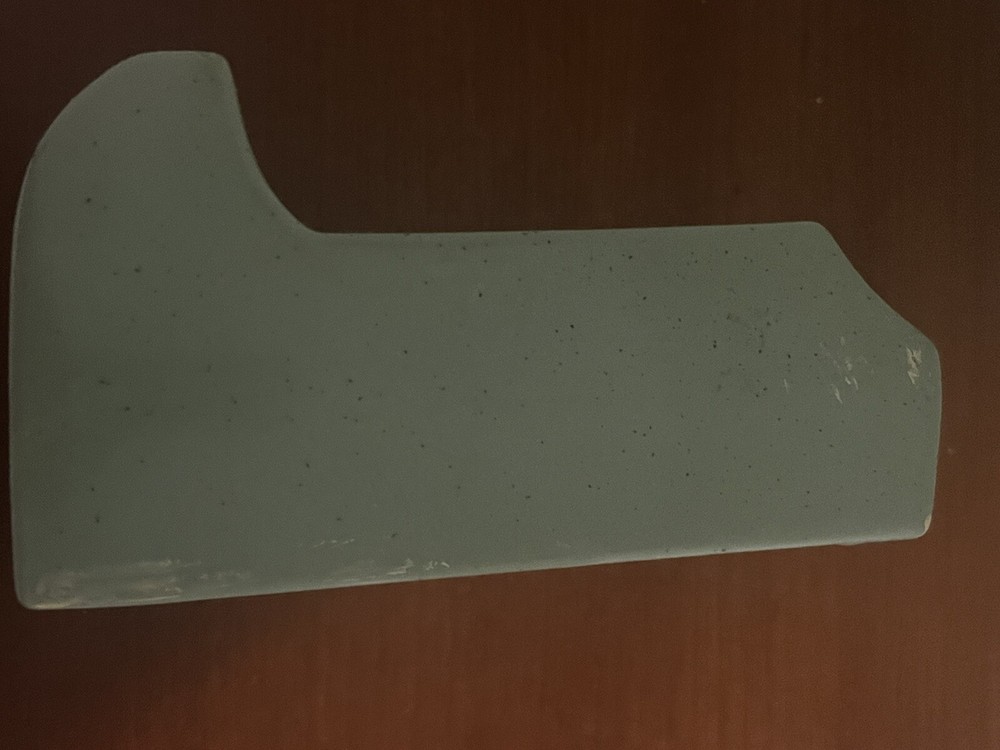 MCM Ivy Green 6 1/2” X 4” Ceramic Wall Mount Match Holder