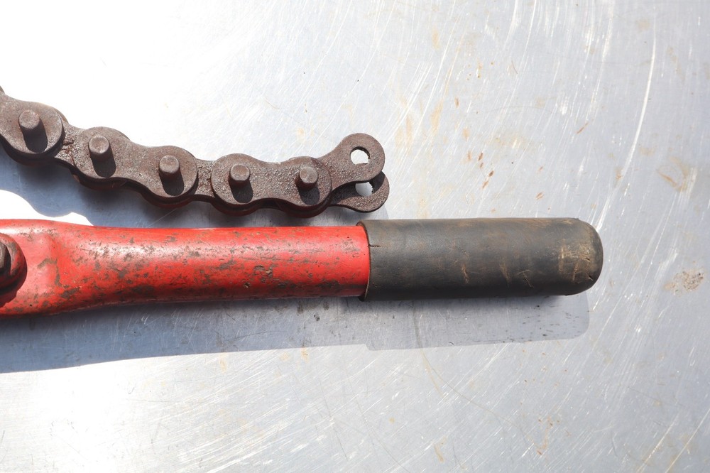 Reed Cast Iron Chain Soil Pipe Cutter Snapper #1