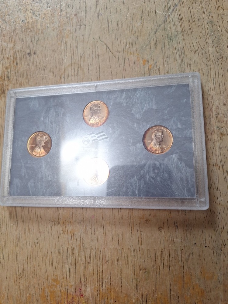 2009-S Lincoln Cent Proof Bicentennial Set 95% Copper