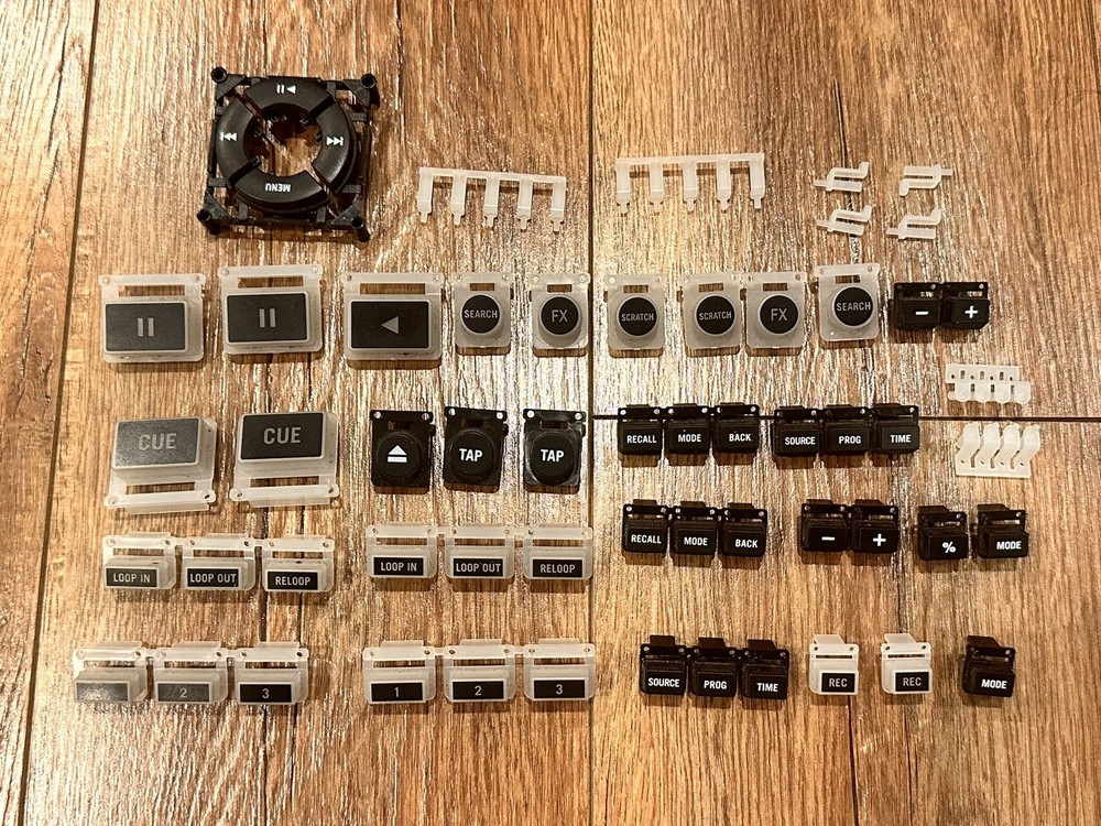 Numark Mixdeck Double Deck Controller Push Knobs Set