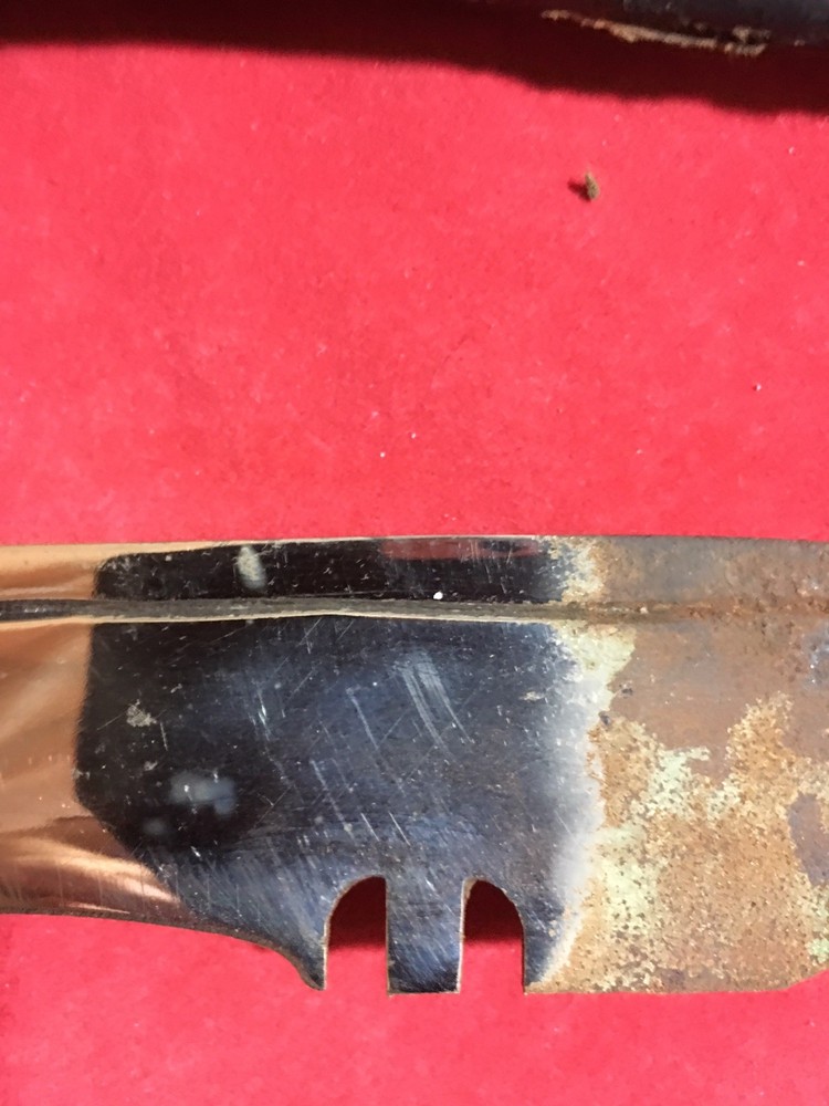 Antique Large Fixed Blade India knife with Sheath