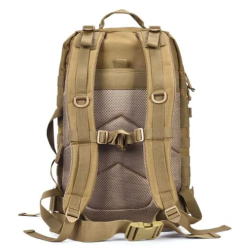 Military Tactical Backpack – 3-Day Assault Pack MOLLE- Brown