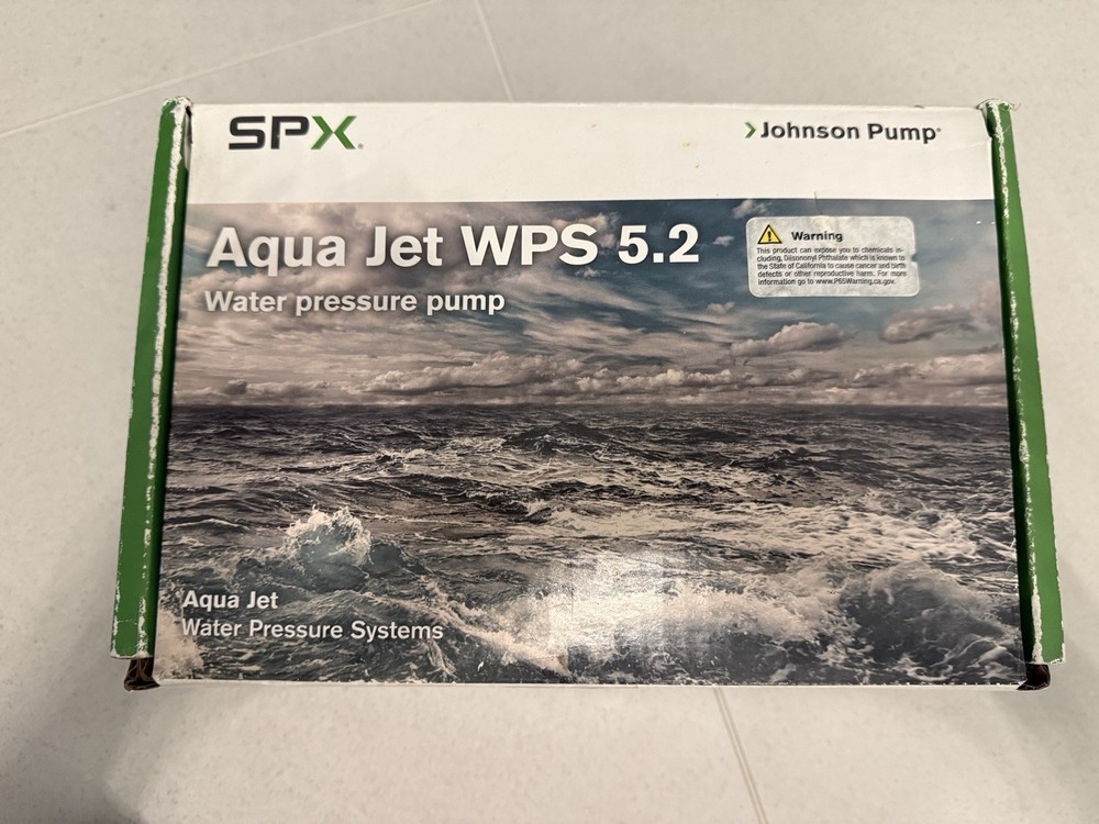 AQUA JET WPS 5.2  JOHNSON PUMP 24V WATER PRESSURE SYSTEM