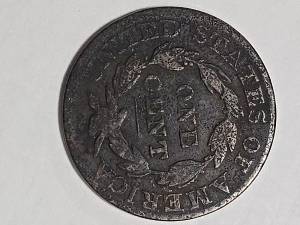 1830 Coronet/Matron Head Large Cent, Medium Letters, Rare,#1563