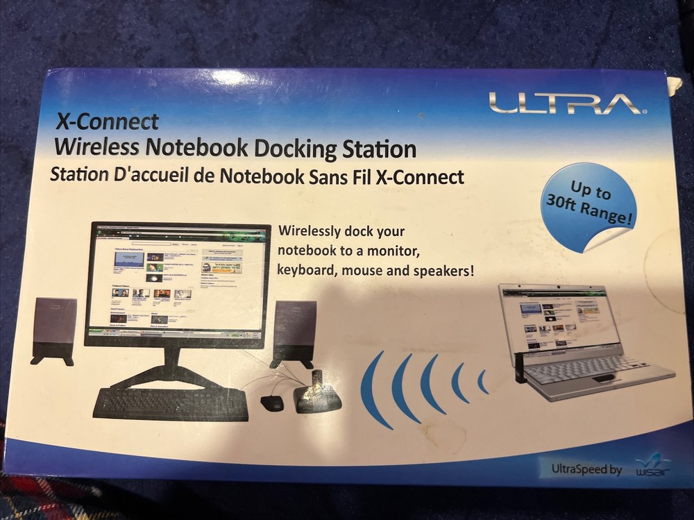 Ultra X-Connect Wireless Notebook Docking Station P/N U12-40928