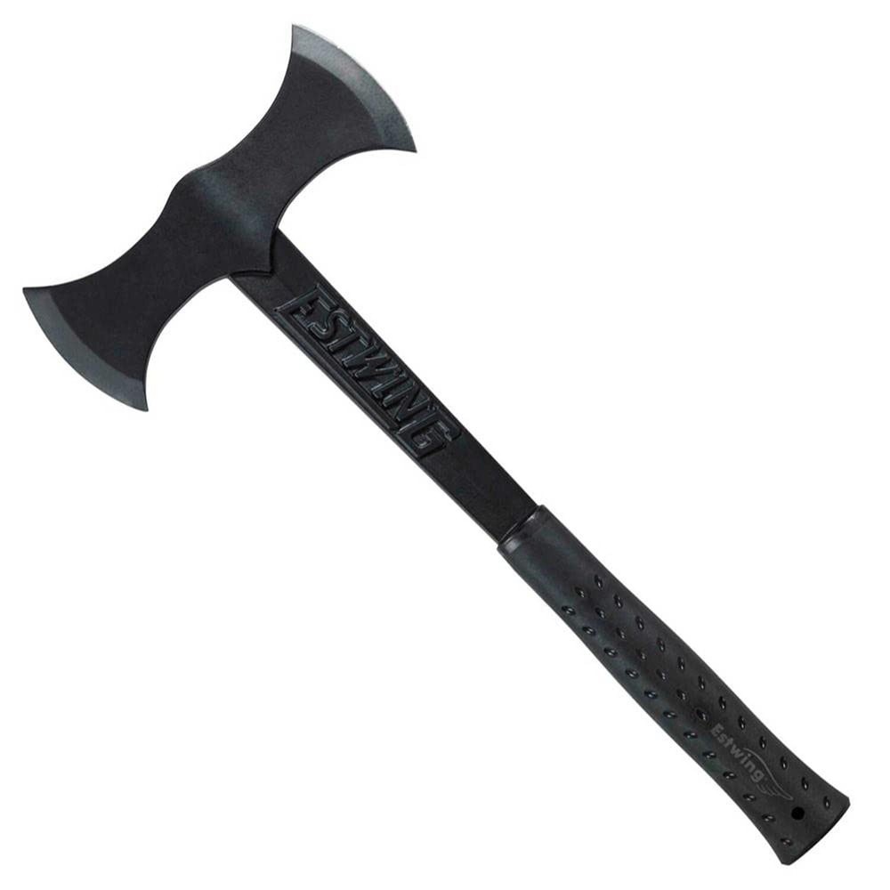 ESTWING Double Bit Axe - 38 oz Wood Spitting Tool with Forged Steel Construct...