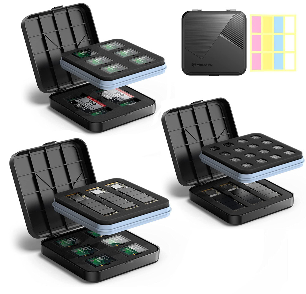 Yottamaster Protective Case for Memory Card Micro SD SDHC Box Holder Storage