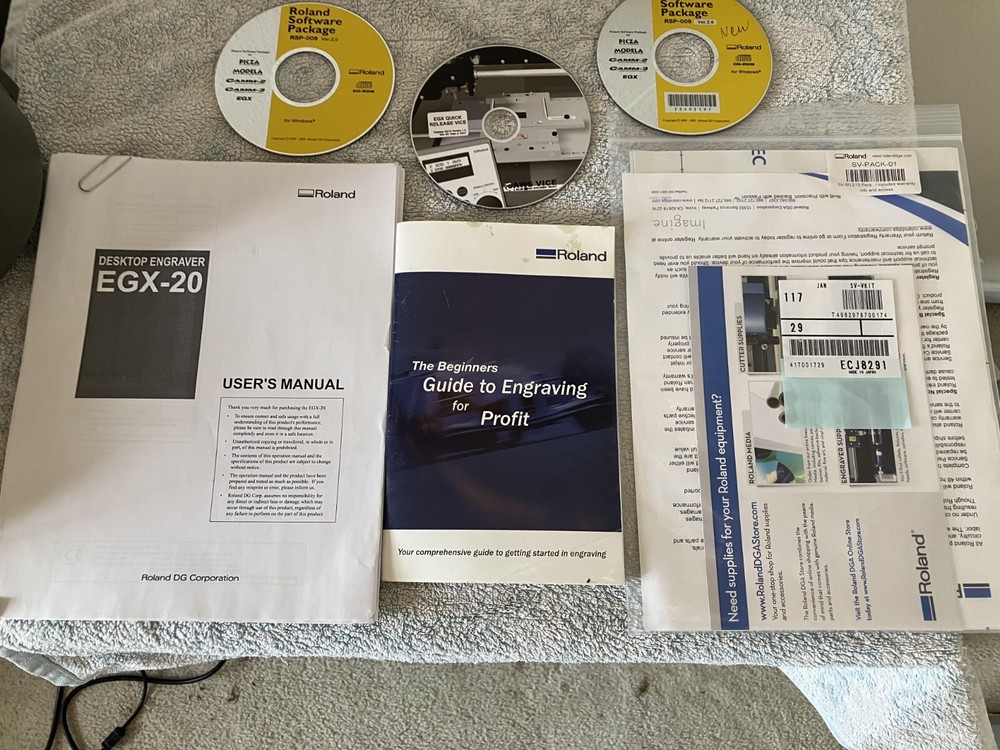 Roland EGX 20 Engraving Machine