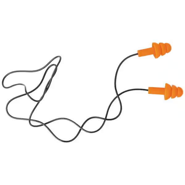 Corded Ear Plugs (6-Pairs)