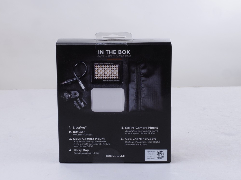 NEW Litra Pro LP1200 Waterproof Video LED Light