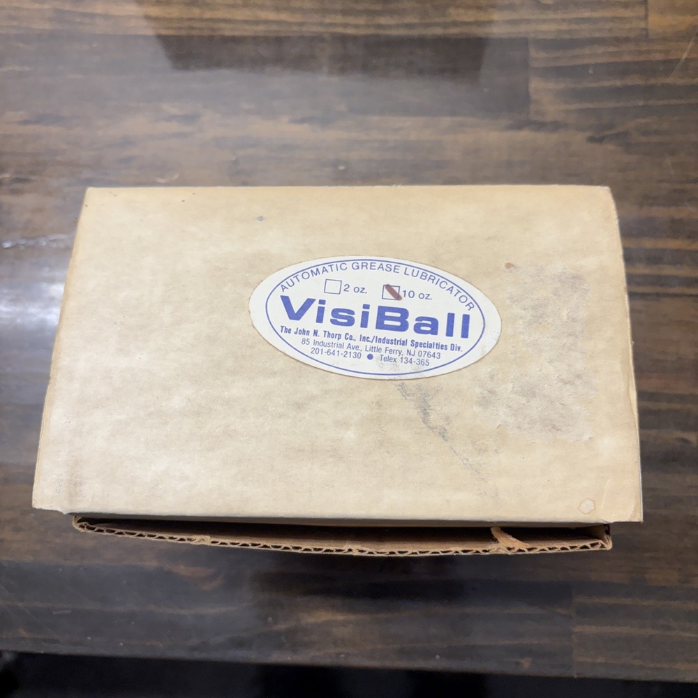Visiball 10 Oz Automatic Grease Lubricator NIB