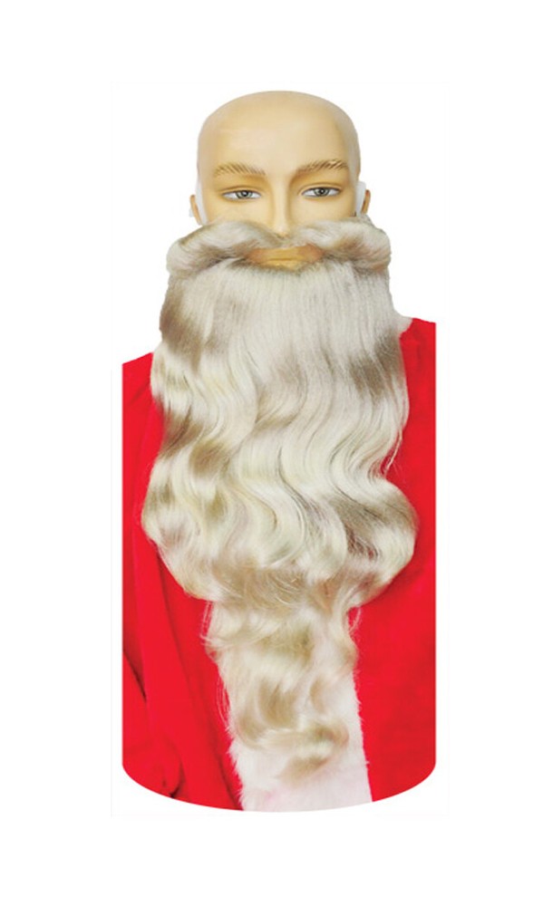 Santa Beard Long 60 White - Lacey Wigs