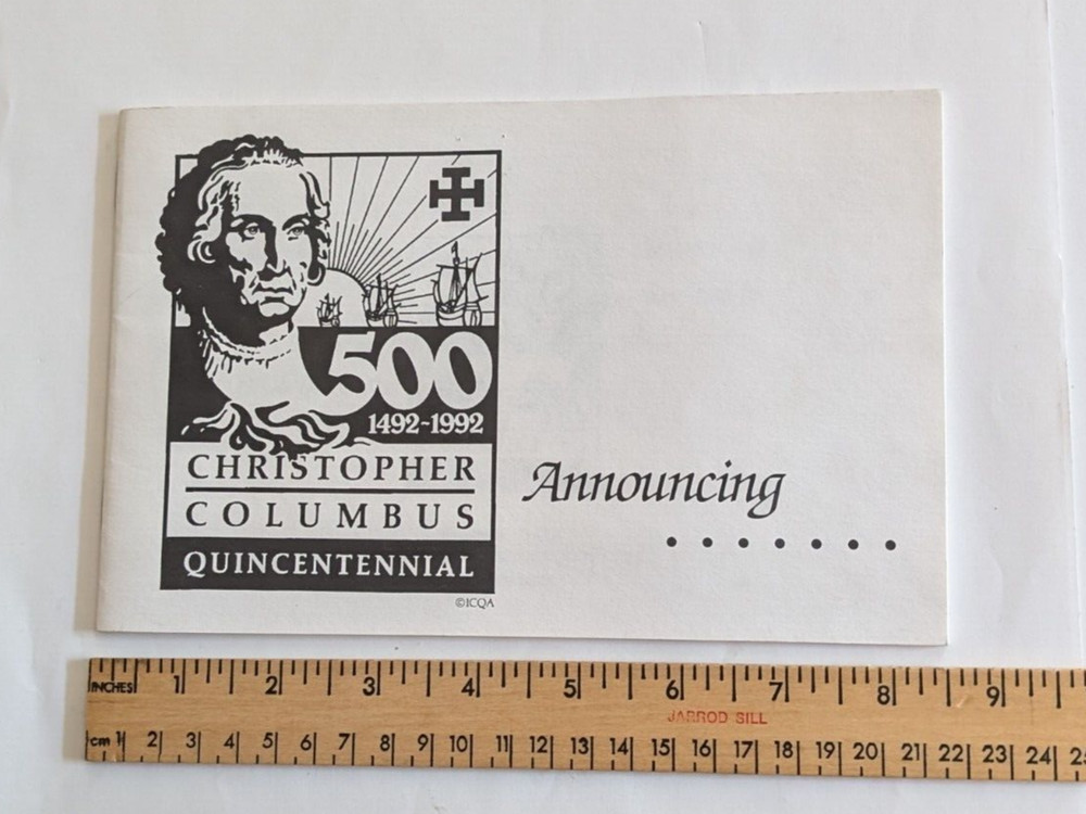 Christopher Columbus Quincentennial Pamphlet - 20 pages