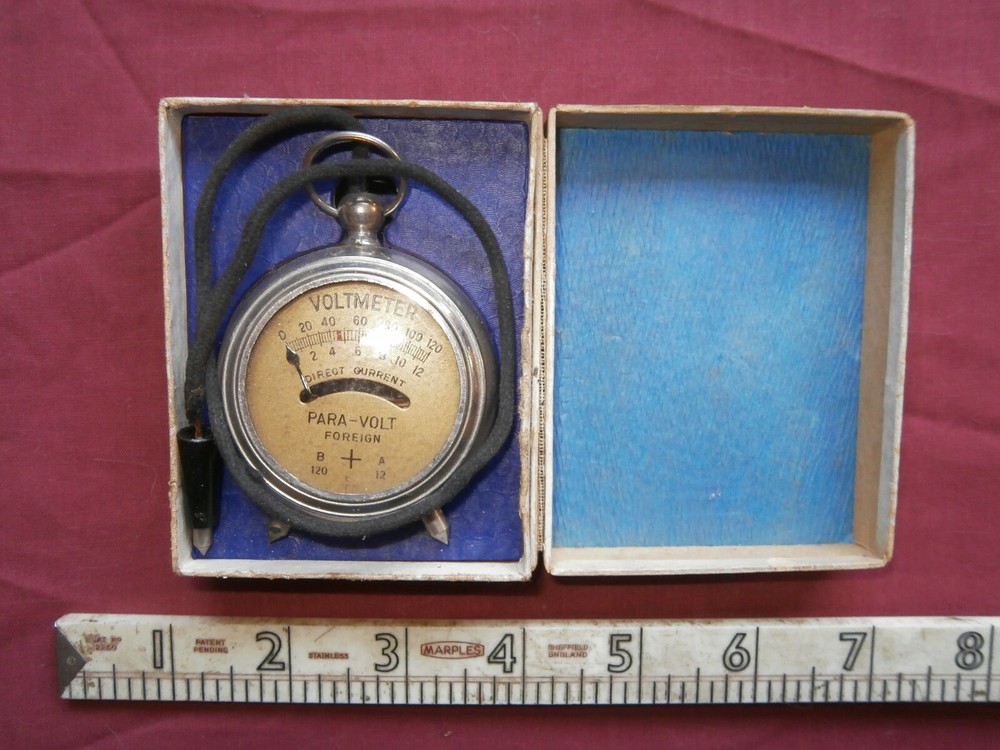 Vintage para volt volt meter
