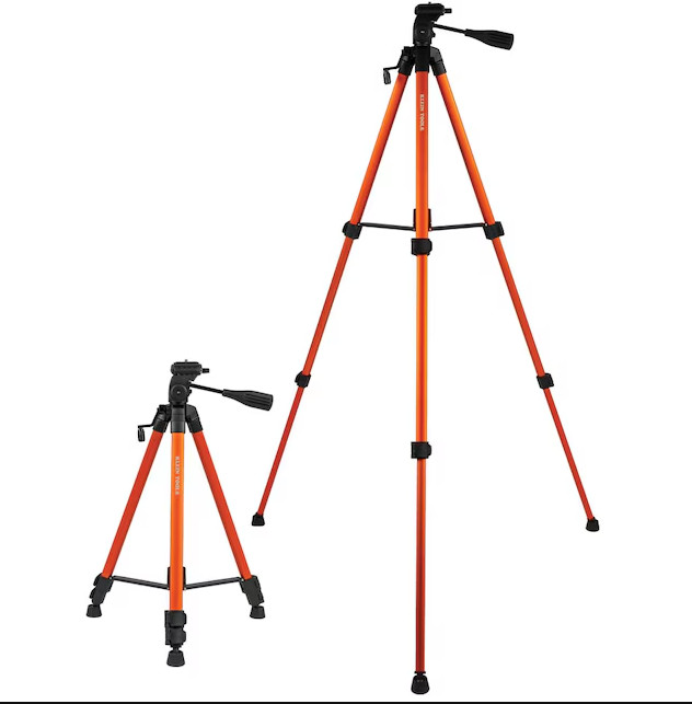 Klein Tools Lightweight Aluminum Adjustable Tripod (22"-61") with Mount – Durabl