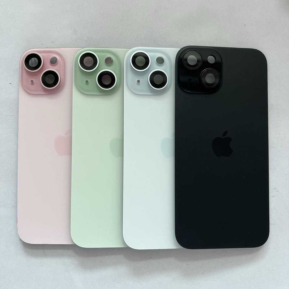 Original Battery Back Glass Housing Replacement For Apple iPhone 15