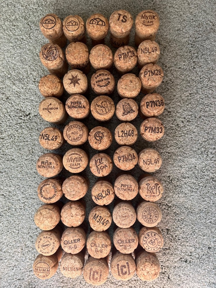 50 Mixed  Sparkling Wine & Champagne Corks