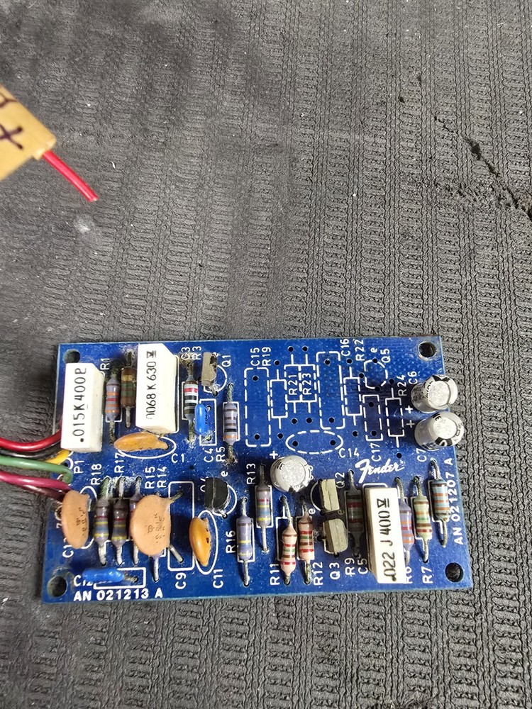 1983 Fender Elite Telecaster Preamp Tested