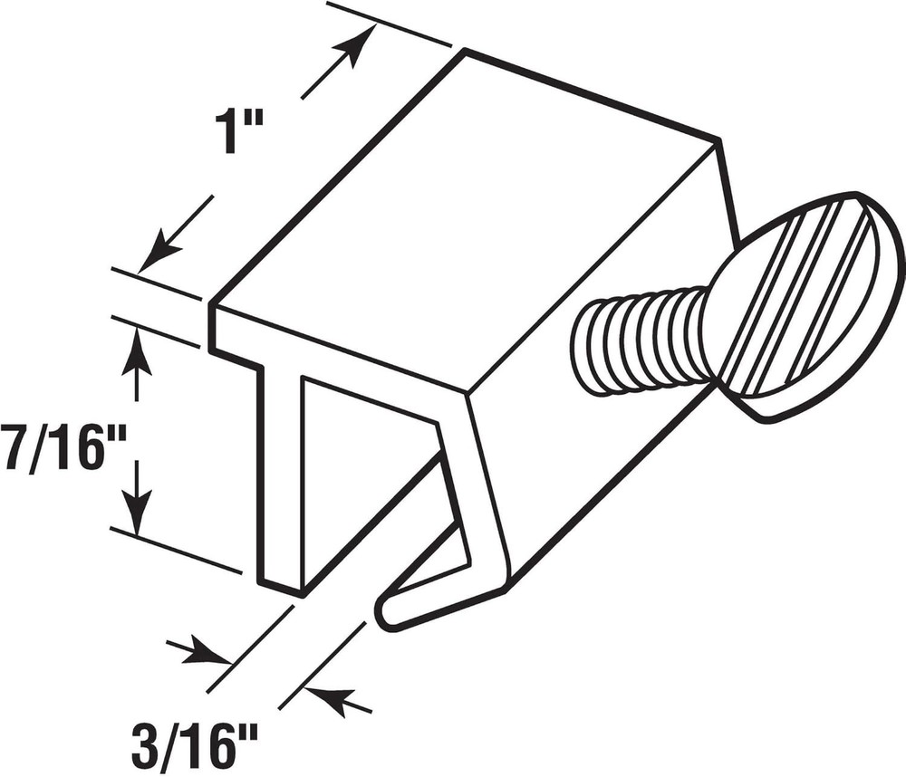 Secure Sliding Window Lock Set - Durable Aluminum, Easy Installation, 4 Pack