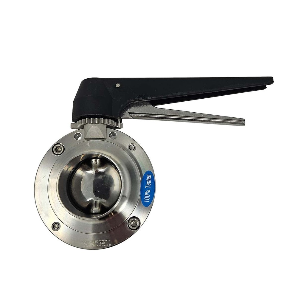 2 inch Butt Weld BFV Trigger Handle 304 Stainless Steel