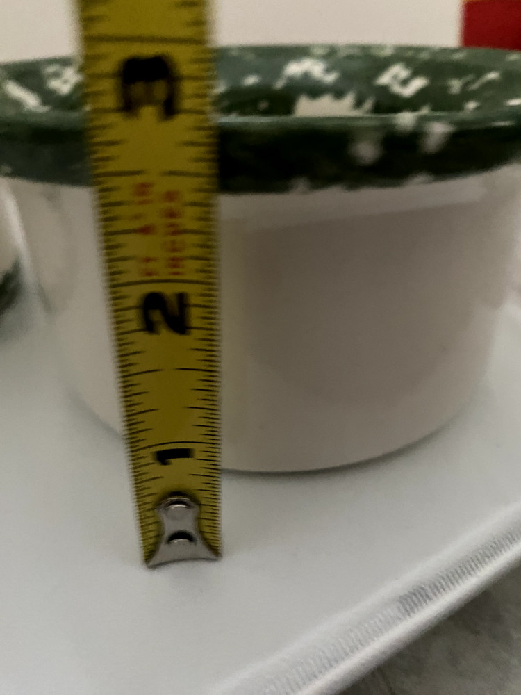 Pepper fermentation pot initials on bottom Italian pottery