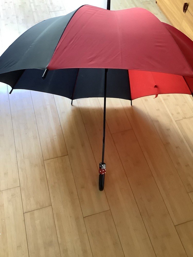 Aramis "Playing To Win" Umbrella Dice Handle Red And Black 36"