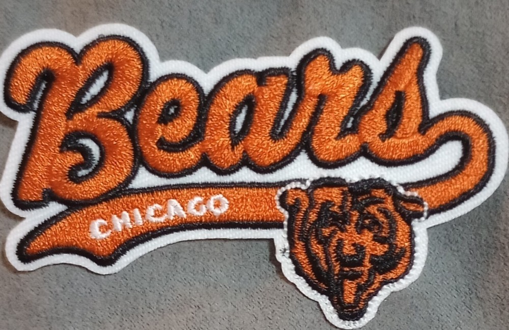 CHICAGO BEARS IRON ON PATCH