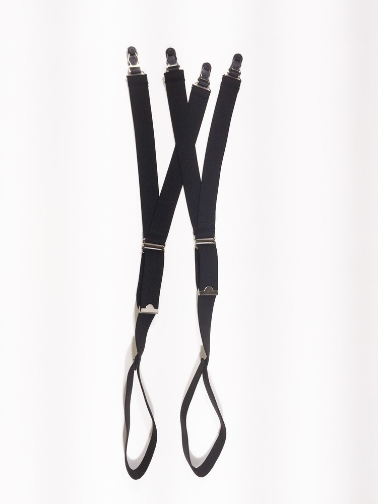 Button Clip New Stirrup Style Shirt Stay Garters
