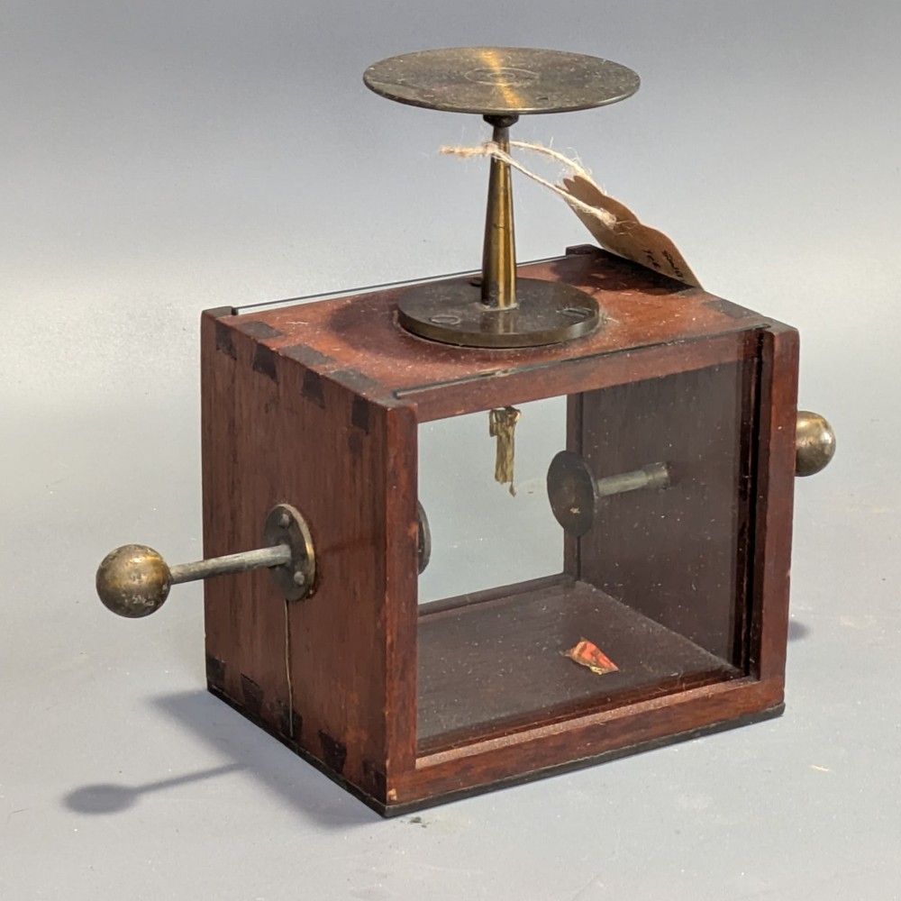 Antique BOHNENBERGER Electroscope 19 C. Science Instrument Physics Electrostatic