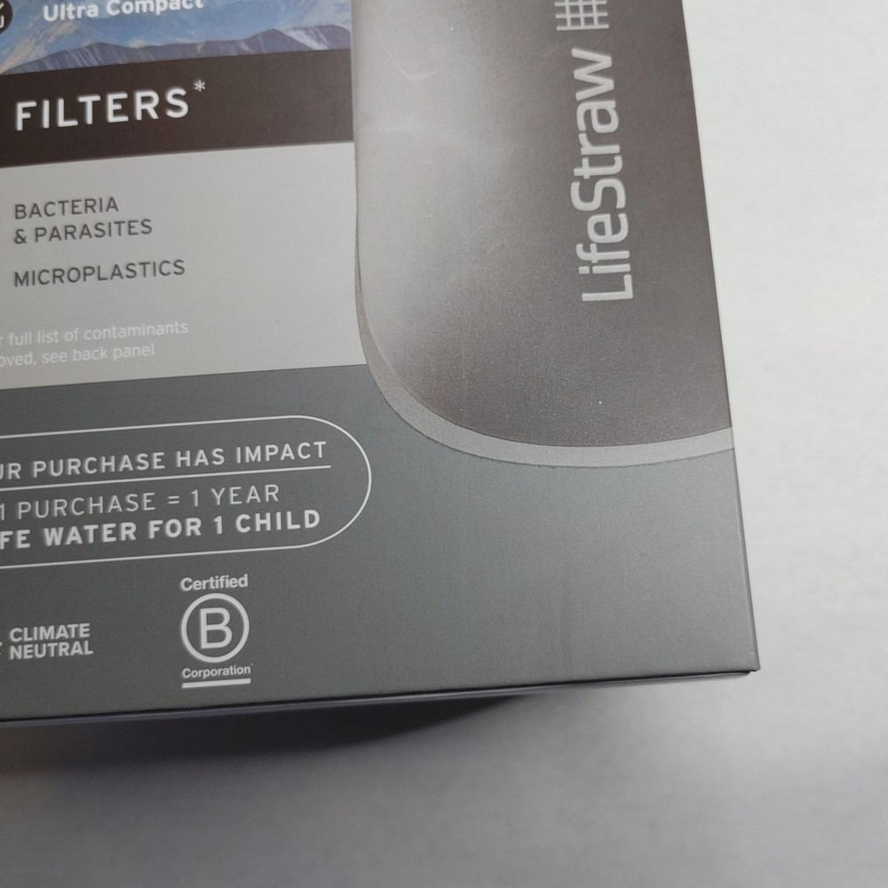 Peak Series Collapsible Squeeze Bottle Water Filter System - 650ml