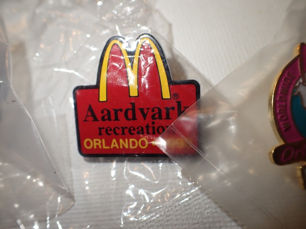 8 Assorted McDonalds Enamel Lapel Pins NIP NEW