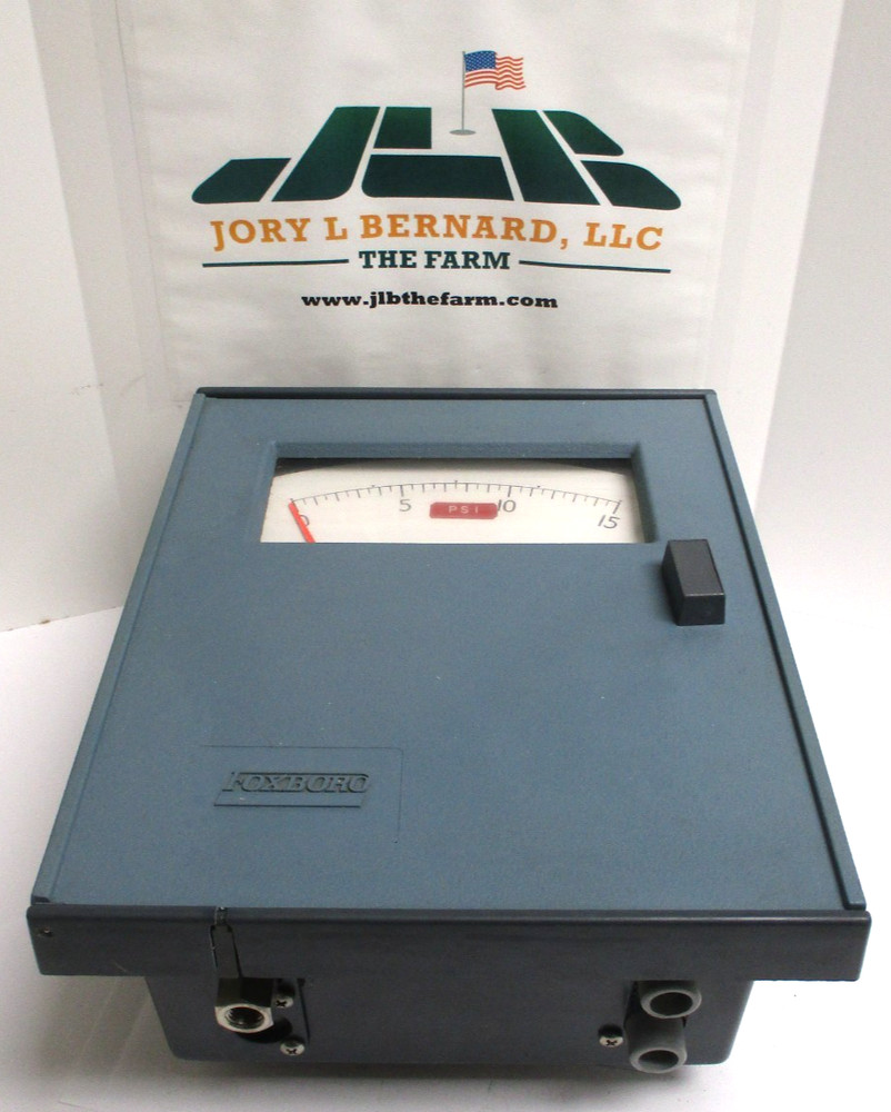 FOXBORO , M-45-P  ,  TRANSMITTER , 0-15 PSI , ELEMENT : 3" DIAPHRAGM , SURPLUS